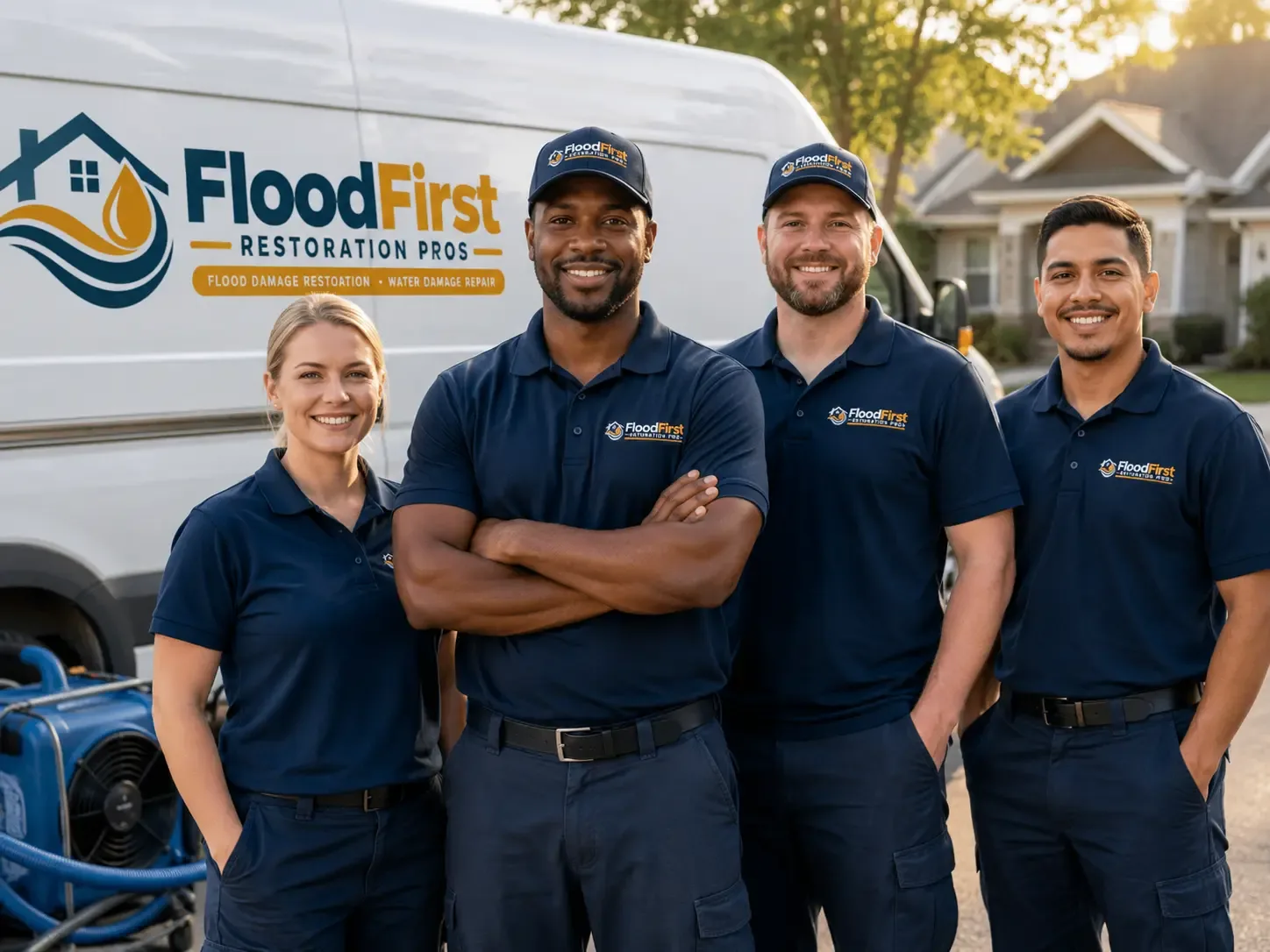 Flood Damage Restoration company in Institute, WV